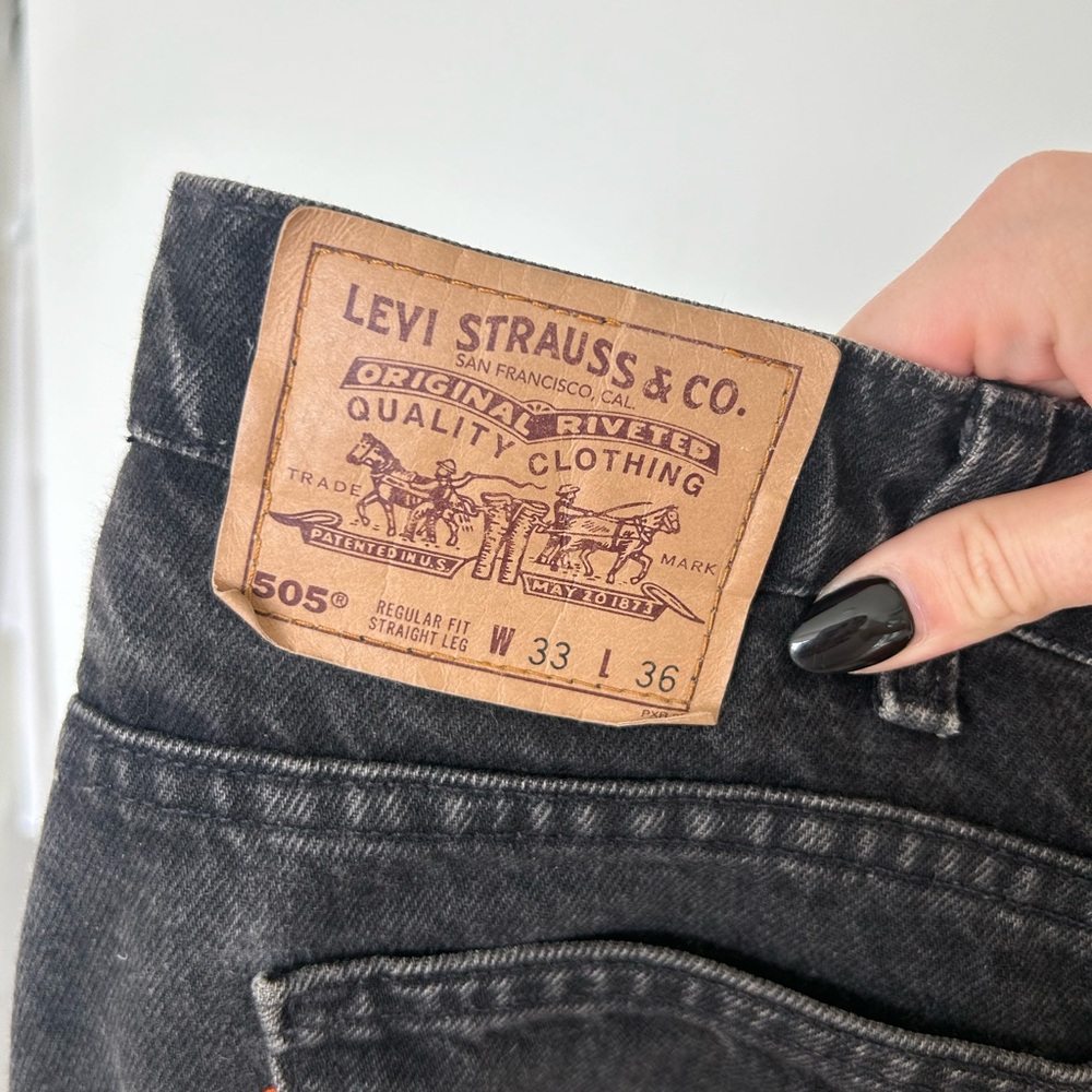 Vintage Levi 505 Jeans (orange tab)